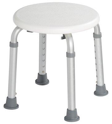 TABOURET À HAUTEUR VARIABLE BLANC BISKA