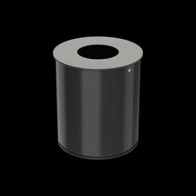 CORBEILLE NEOTRI 15L GRIS