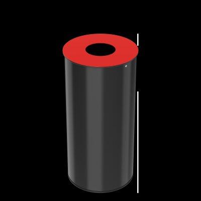 CORBEILLE NEOTRI 50L ROUGE