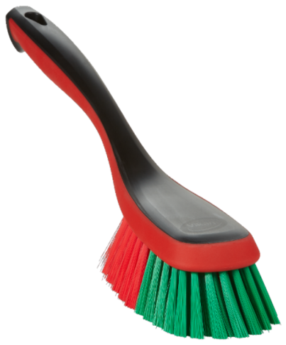 BROSSE A MAIN VIKAN 345MM LARGE MULTI-USAGES SOUPLE NOIR