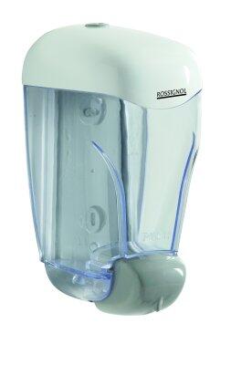 DISTRIBUTEUR MANUEL SAVON À RÉSERVOIR OLEANE TRANSPARENT 800ML