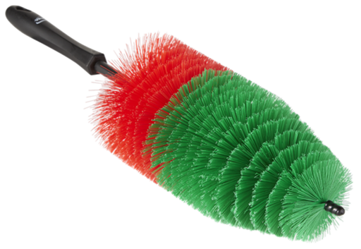 BROSSE A JANTE VIKAN D105X425MM ALLIAGE LARGE SOUPLE NOIR
