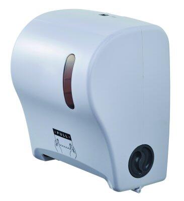 DISTRIBUTEUR D’ESSUIE-MAINS ROULEAUX À DÉCOUPE AUTOMATIQUE OLEANE BLANC - 2