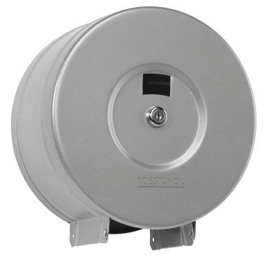 DISTRIBUTEUR DE PAPIER TOILETTE MINI JUMBO STELLA GRIS MÉTAL