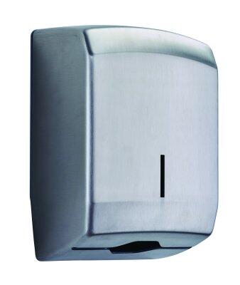DISTRIBUTEUR D’ESSUIE-MAINS PLIÉS CLARA INOX - 2