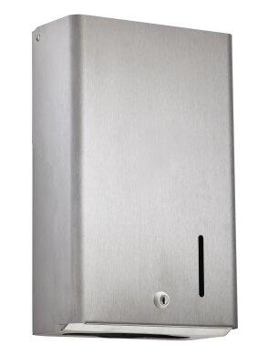 DISTRIBUTEUR D’ESSUIE-MAINS PLIÉS AXOS INOX