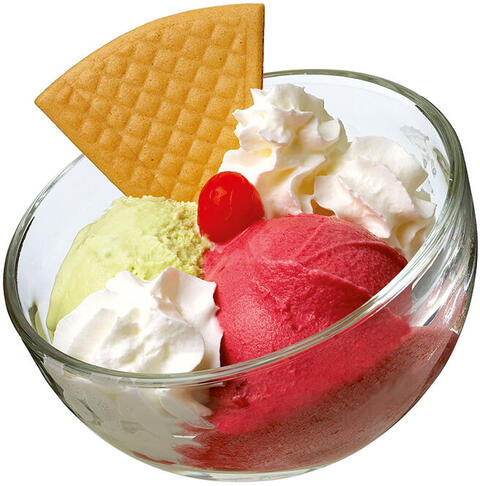 BUBBLE COUPE À GLACE 13 CL Ø 12 CM H 9 CM