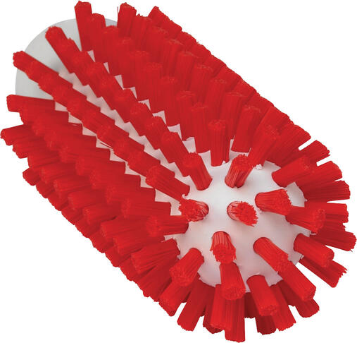 BROSSE CYLINDRIQUE ALIMENTAIRE DIAMETRE 50MM FIBRE MEDIUM ROUGE