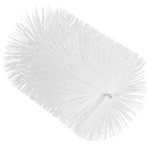 TETE ECOUVILLON POUR TIGE FLEXIBLE 210MM DIAMETRE 120MM FIBRE MEDIUM BLANC