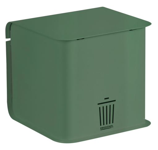 POUBELLE DE BUREAU CUBA 1L GRIS OLIVE