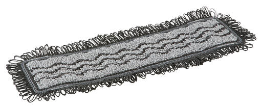 MOP DAMP 42 DARK MICROFIBRE VIKAN POCHES 40CM GRIS