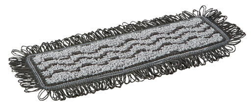 MOP DAMP 42 DARK MICROFIBRE VIKAN HOOK AND LOOP 25CM GRIS