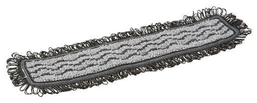 MOP DAMP 42 DARK MICROFIBRE VIKAN HOOK AND LOOP 40CM GRIS
