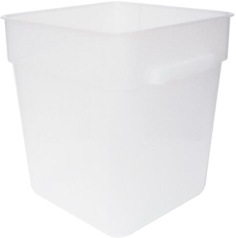 CONTENEUR CARRÉ POLYPROPYLÈNE 28.5X28.5 CM HAUTEUR 32 CM 18