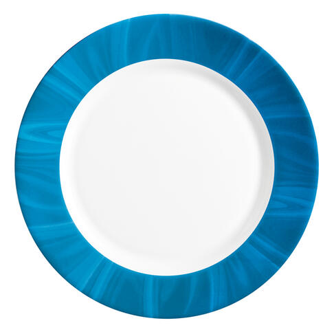 NATURA ASSIETTE PLATE BLEUE Ø 25,5 CM