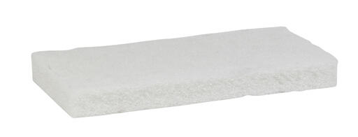 TAMPON A RECURER 245X115MM BLANC