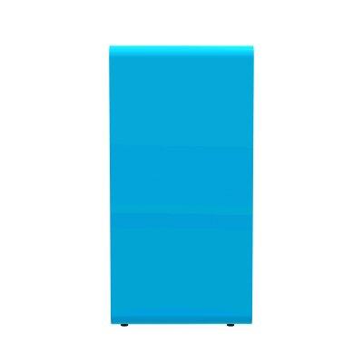 POUBELLE DE TRI CUBATRI 75L DECHETS PAPIER BLANC / BLEU