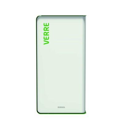 POUBELLE DE TRI CUBATRI 75L DECHETS VERRE BLANC / VERT