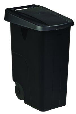 POUBELLE DE TRI MOVATRI 85L NOIR / NOIR