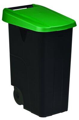 POUBELLE DE TRI MOVATRI 85L NOIR / VERT