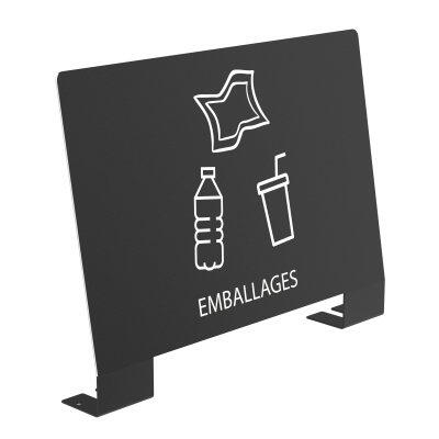 PLAQUE POUR POUBELLE ALITRI EMBALLAGES