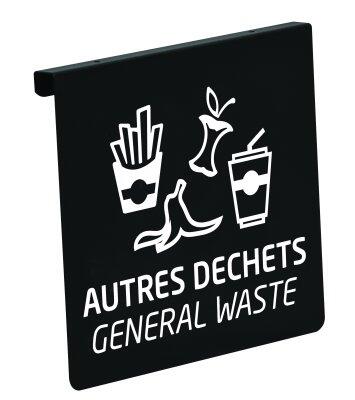 PLAQUE POUR SUPPORT SAC TUBAG AUTRES DECHETS