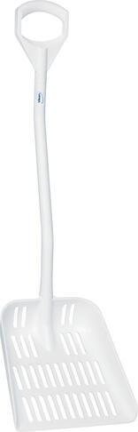 PELLE ALIMENTAIRE ERGONOMIQUE AJOUREE 1145MM BLANC