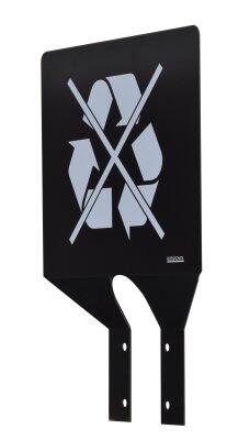 PLAQUE POUR SUPPORT SAC COLLEC NON RECYCLABLE