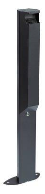CENDRIER ARKEA 3L AVEC SERRURE ANTHRACITE MAT