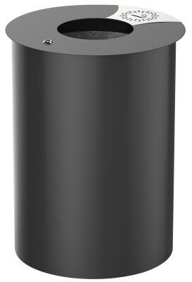 POUBELLE URBIS 60L GRIS MANGANESE