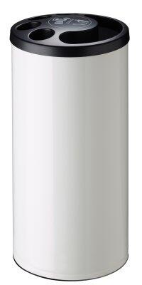 COLLECTEUR MULTIGOB 25L + 800 GOBELETS METAL / BLANC