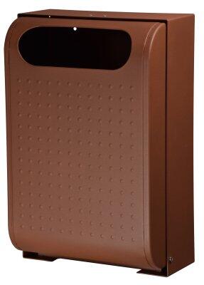 CORBEILLE MURALE URBANET 30L EFFET CORTEN