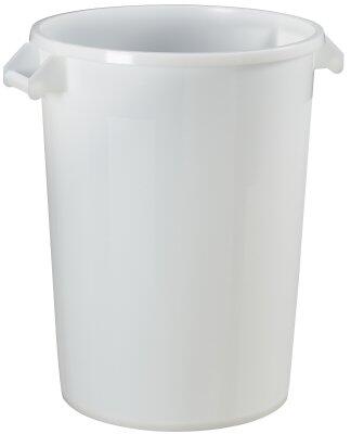 POUBELLE PRATIK ROND 100L BLANC