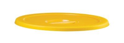 COUVERCLE POUR POUBELLE PRATIK 100L JAUNE