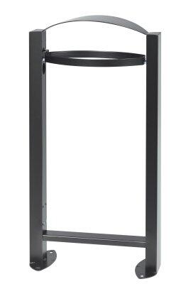 CORBEILLE VIGIPIRATE ARKEA SUR PIED 60L GRIS MANGANESE