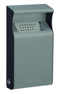 CENDRIER MURAL KOPA 1L GRIS MANGANESE /  GRIS METAL