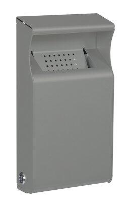 CENDRIER MURAL KOPA 1L GRIS METAL