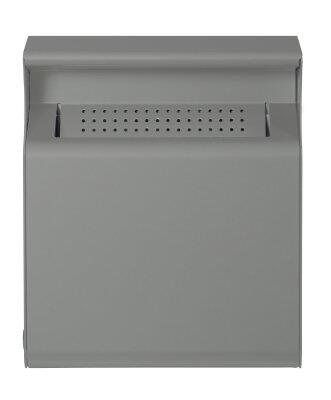 CENDRIER MURAL KOPA 2L GRIS METAL