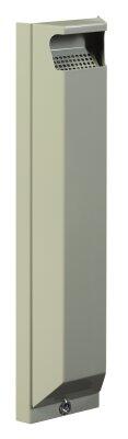 CENDRIER MURAL ARKEA 3L AVEC SERRURE GRIS CIMENT