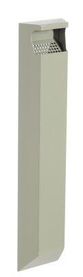 CENDRIER MURAL ARKEA 3L SANS SERRURE GRIS CIMENT