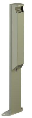CENDRIER ARKEA 3L AVEC SERRURE GRIS CIMENT