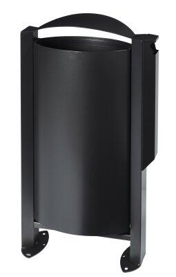 CENDRIER CORBEILLE SUR PIED ARKEA 3L/60L GRIS MANGANESE