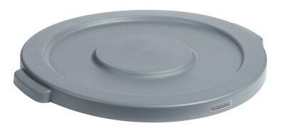 COUVERCLE PLAT POUR POUBELLE BARELLA 80L GRIS