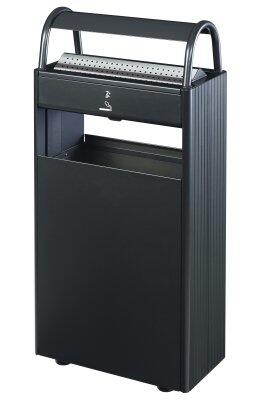 CENDRIER CORBEILLE SUR PIED KOPA 12L/60L GRIS ANTHRACITE MAT