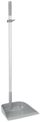 PELLE A POUSSIERE VIKAN A MANCHE VERTICAL 330MM GRIS
