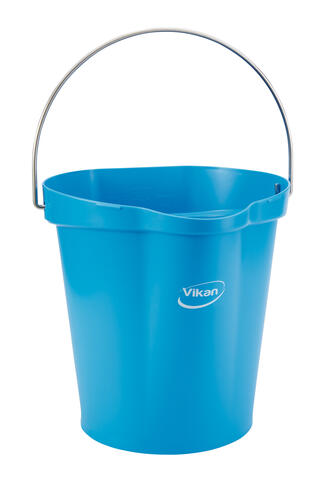SEAU ALIMENTAIRE GRADUE BEC VERSEUR 12L BLEU