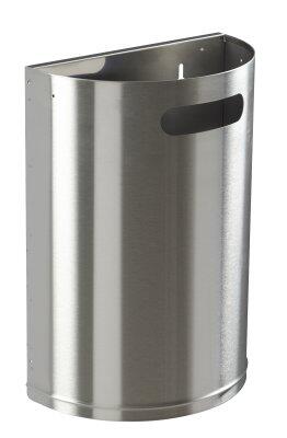 CORBEILLE MURALE ARKEA 20L INOX BROSSE