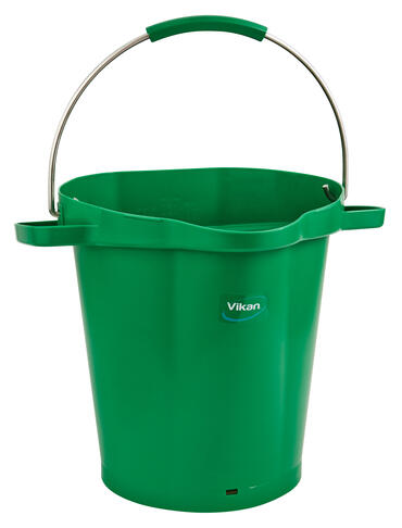 SEAU ALIMENTAIRE GRADUE BEC VERSEUR 20L VERT