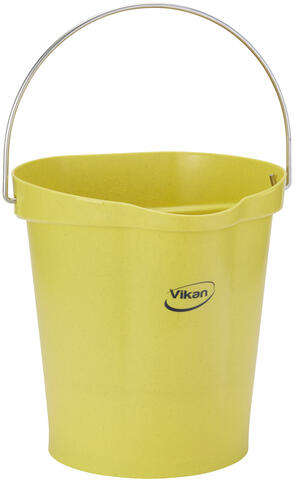 SEAU ALIMENTAIRE DETECTABLE 12L JAUNE
