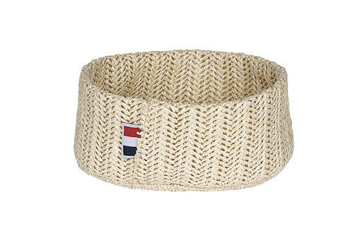 PANIERE OBLONG 18X9X6CM BEIGE